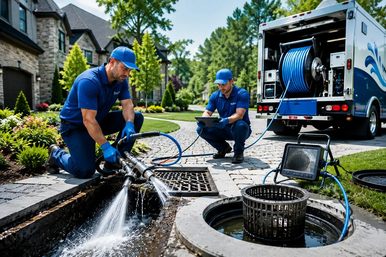Local outdoor drain cleaning professionals in Placerville, CA