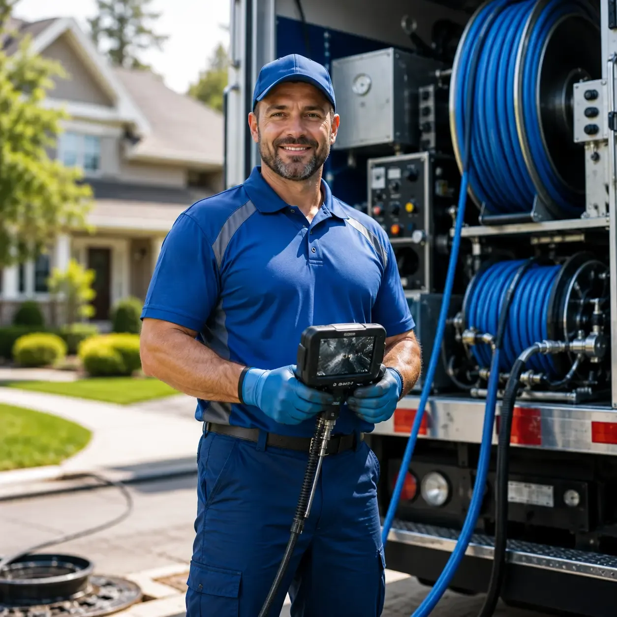 Local outdoor drain cleaning specialists in Placerville, CA